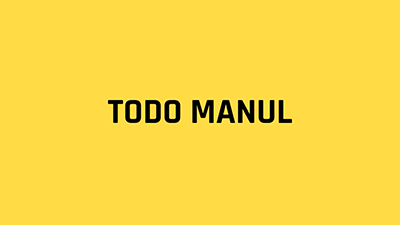 Logo To Do Manul